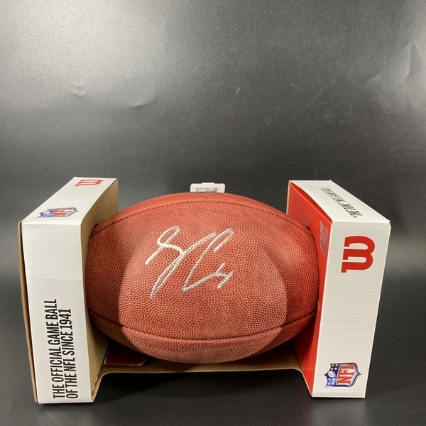 NFL - Packers Sean Clifford Signed authentic football