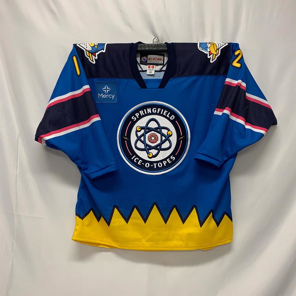 AHL Authentic - 2021-22 Springfield Thunderbirds Ice-O-Topes Night ...