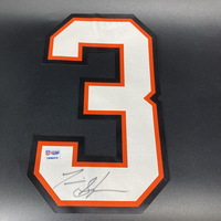 NFL - Buccaneers Travis Stephens Signed Jersey Number