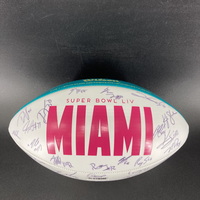 NFL - 49ers Multi Sign Super Bowl 54 Panel Ball Signed By Over 25 Player...