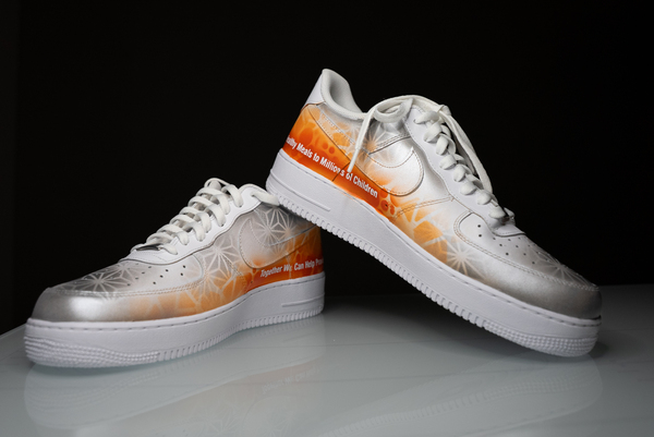 MCMC - Terry Bradshaw 2025 Custom Shoes - Supporting No Kid Hungry