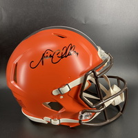 NFL - Browns Nick Chubb Signed Authentic Speed Helmet