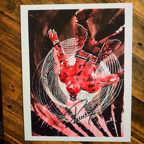 Ricochet SIGNED 11 x 14 Rob Schamberger Print (Vertigo)