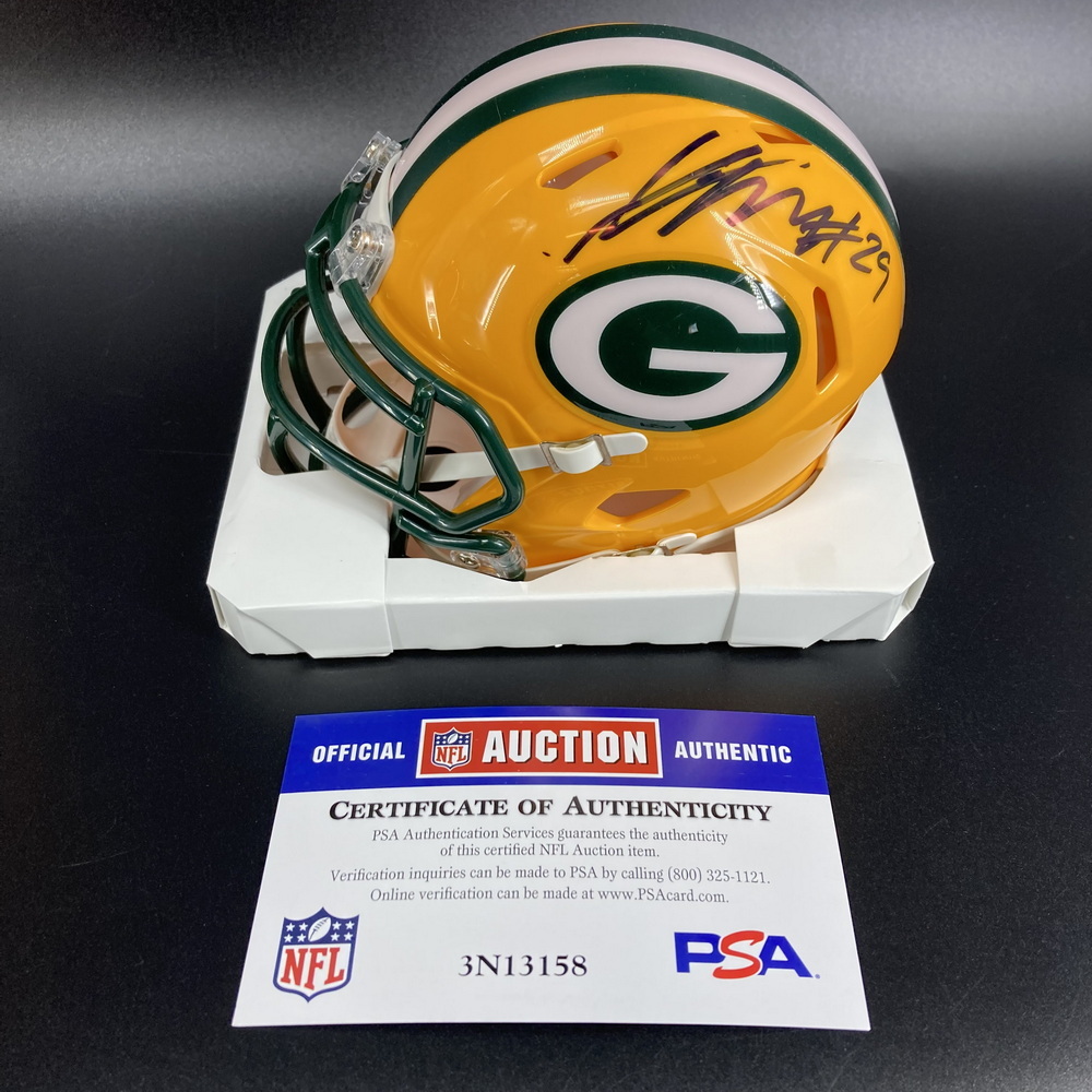 NFL - Packers Xavier McKinney Signed Mini Helmet | The official