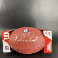 Colts -  Matt Ryan Signed Authentic Football With Colts Logo