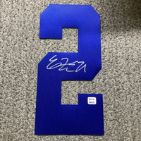 NFL - Cowboys Ezekiel Elliott Signed Jersey Number