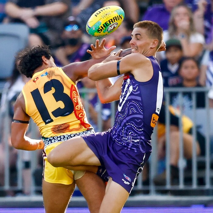 Jeremy Sharp #14 Fremantle 2025 Indigenous All Stars Match Worn Guernsey