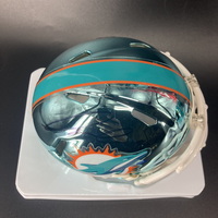 Dolphins - Kiko Alonso Signed Chrome Mini Helmet