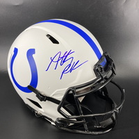 NFL - Colts Anthony Richardson signed Lunar Eclipse Authentic Speed Helmet