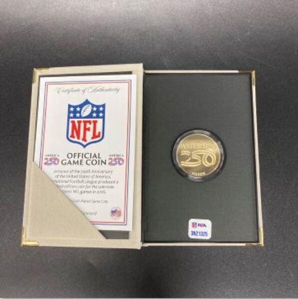 NFL - Game Issued America 250 Coin