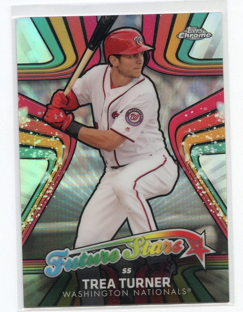 2017 Topps Chrome Future Stars #FS9 Trea Turner
