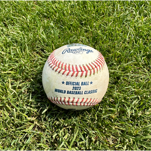 2023 World Baseball Classic Pool Play Netherlands vs. Chinese Taipei 3/11/23 GameUsed