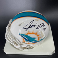 Dolphins -  Jarvis Landry Signed Mini Helmet