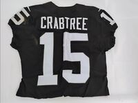 STS - Raiders Michael Crabtree Game Worn Jersey 2017 Season Size 40