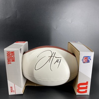 NFL - Saints Jake Haener Signed Authentic Panel Ball