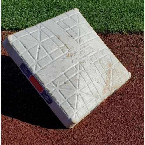 2021 Phillies Game-Used Base - Bryce Harper Inside-the-Park HR