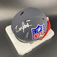 NFL - Cowboys Isaiah Land Signed NFL Shield Mini Helmet