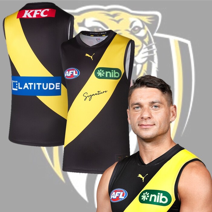 Dion Prestia #3 2025 Richmond Home Player Guernsey