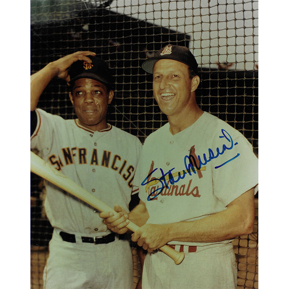 Stan Musial Autographed St. Louis Cardinals 8X10 Photo