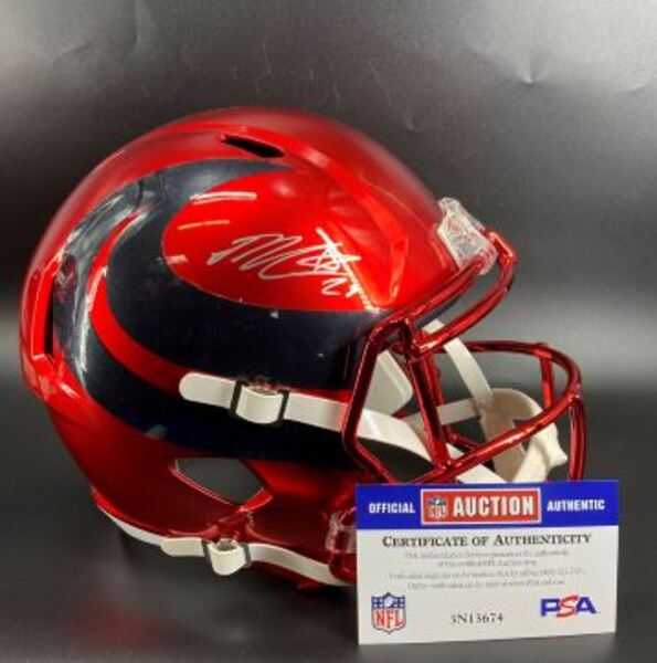 NFL - Texans Joe Mixon Signed Alternate Replica Speed Helmet
