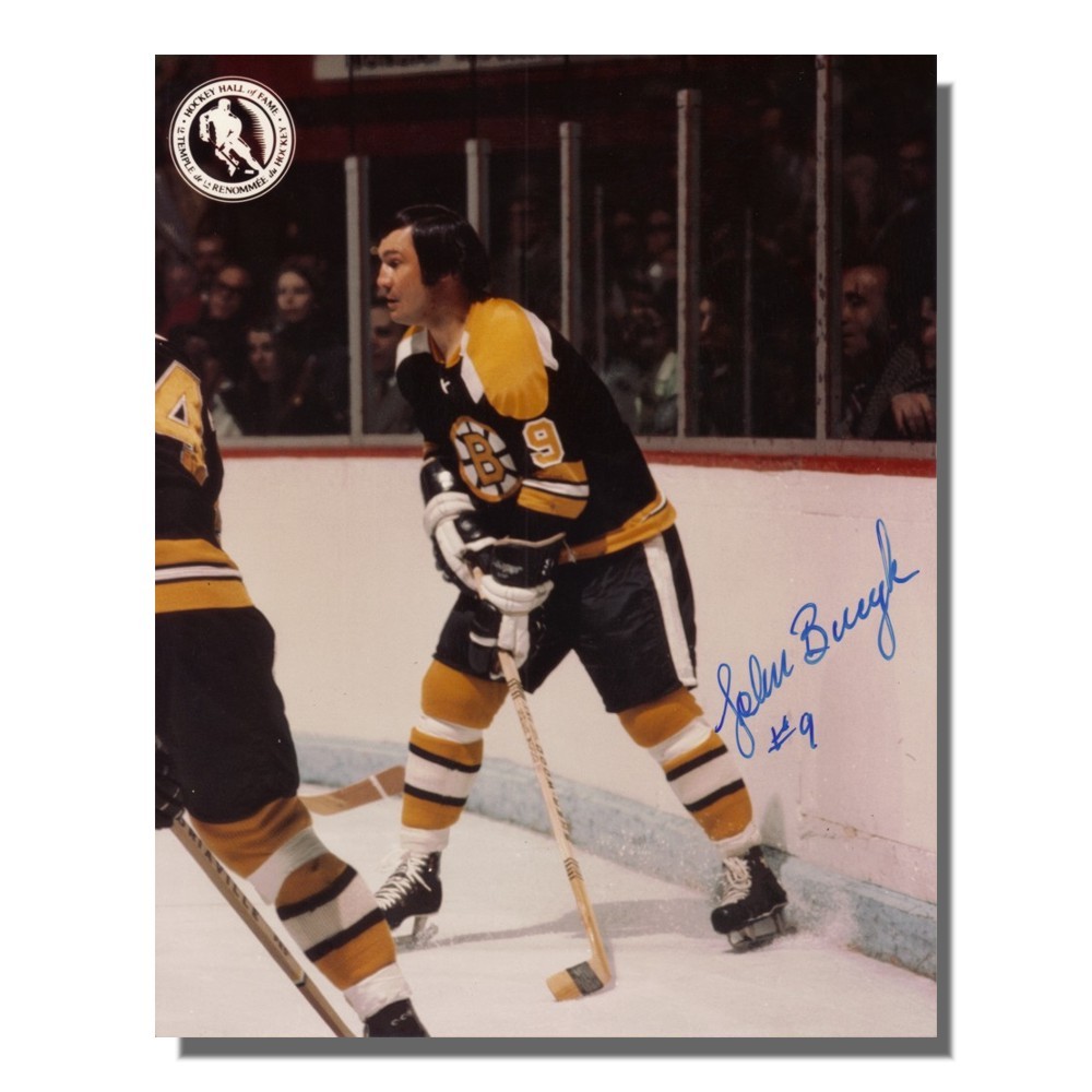 Johnny Bucyk Autographed Boston Bruins 8x10 Photo