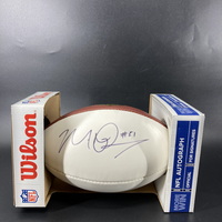Dolphins -  Mike Pouncey Signed Panel Ball