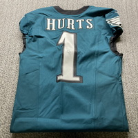 NFL - Eagles Jalen Hurts Signed Authentic Jersey Size 42
