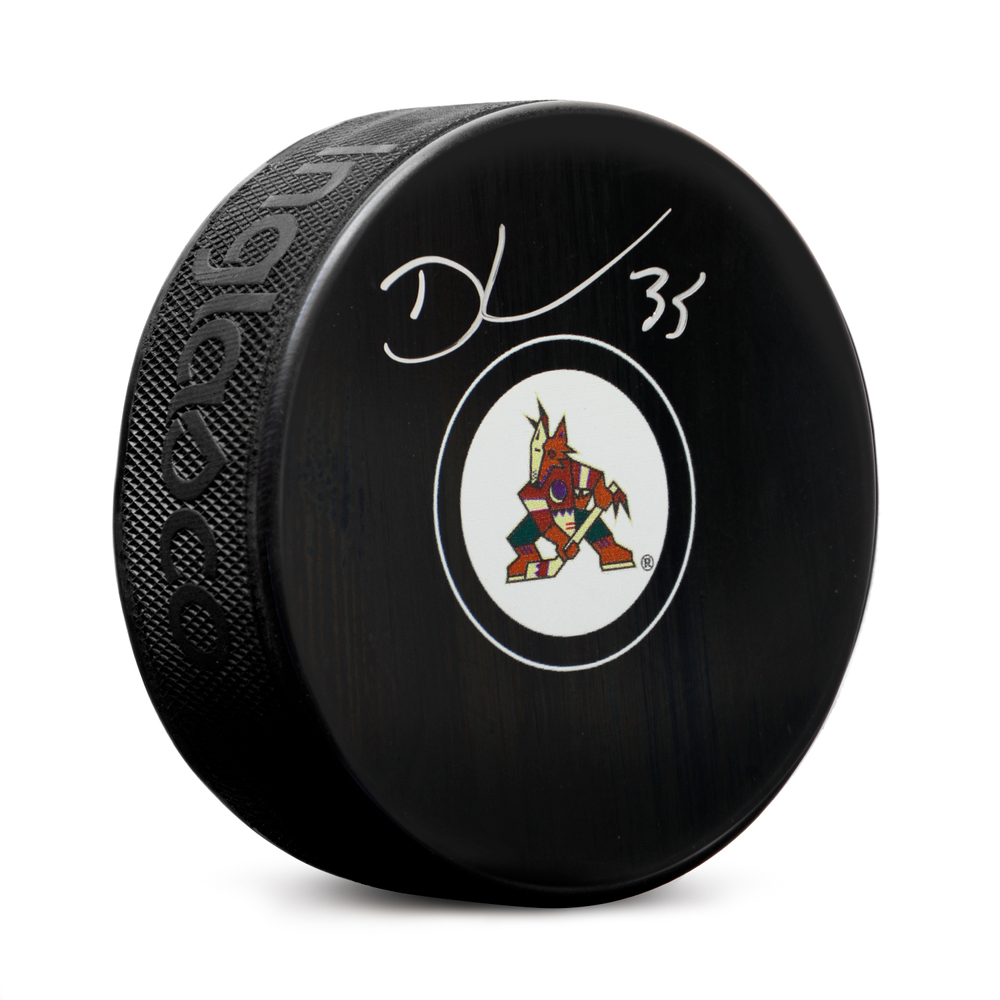 Darcy Kuemper Autographed Arizona Coyotes Hockey Puck
