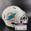 NFL - Dolphins Quinn Ewers Signed Replica Speed Helmet