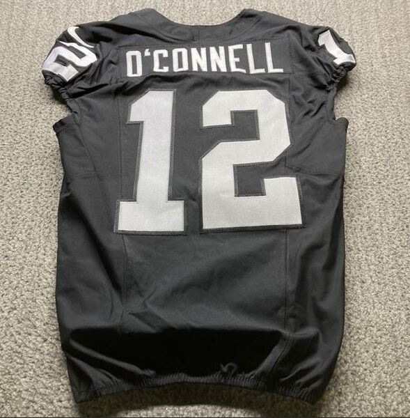 STS - Raiders Aidan O'Connell Game Worn Jersey (2025 Season) Size 44 (Wa...