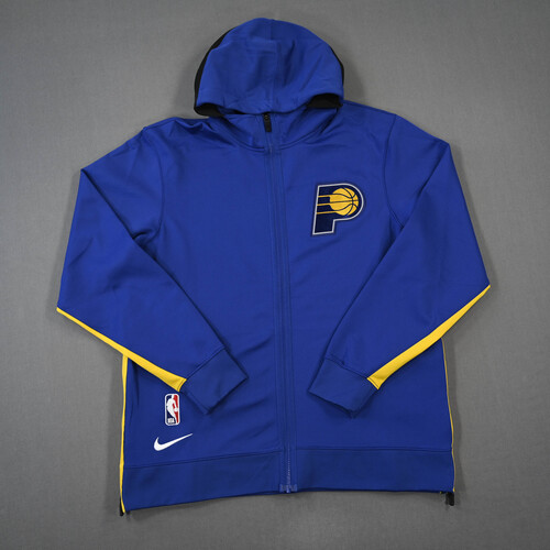 Image of Holiday, Aaron - Indiana Pacers - Game-Issued City Edition Jacket - 2021-22 NBA Season