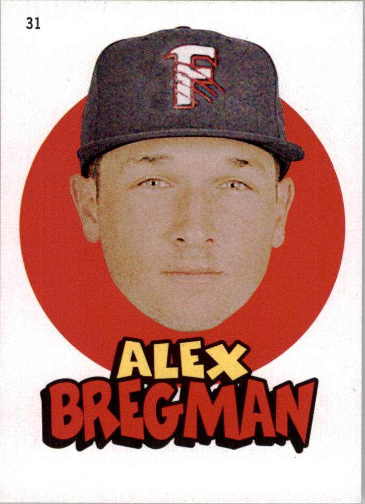 2016 Topps Heritage Minors '67 Topps Stickers #31 Alex Bregman