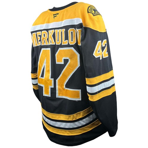 Photo of Game-Used 2024-2025 Season Home Hockey Jersey - Georgii Merkulov