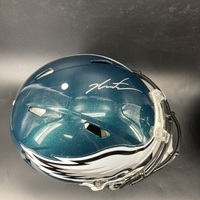 NFL - Eagles 2023 1st round pick Jalen Carter signed authentic helmet