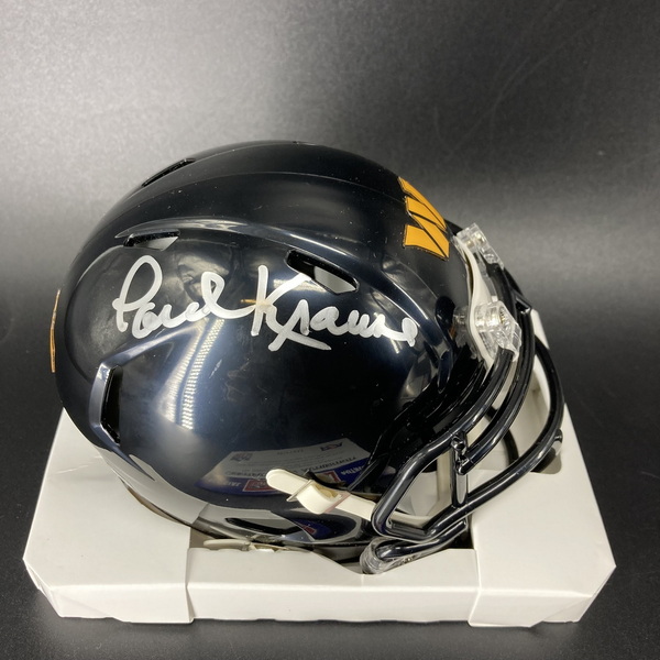HOF - Commanders Paul Krause Signed Mini Helmet
