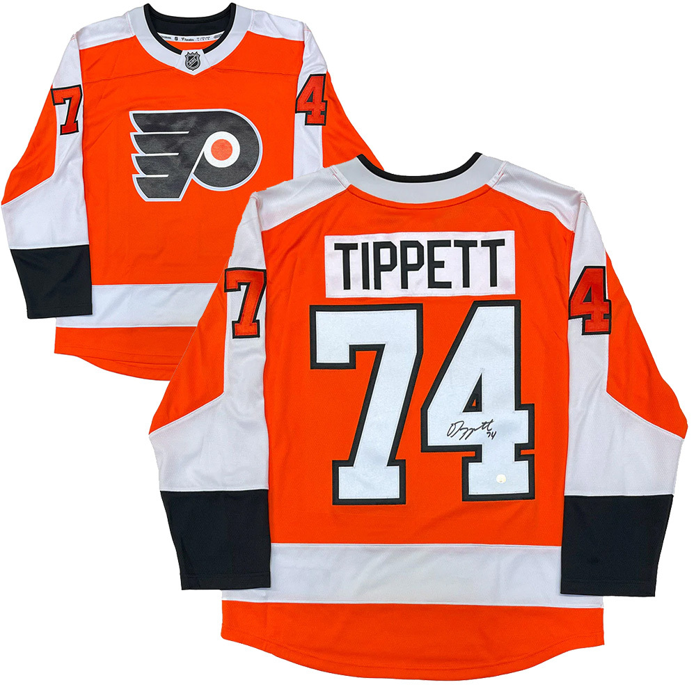 Owen Tippett Autographed Philadelphia Flyers Fanatics Breakaway Jersey