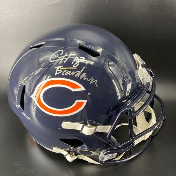 NFL - Bears Caleb Williams Signed Authentic Proline Helmet With "Be...