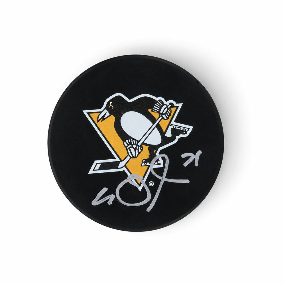 Evgeni Malkin Signed Pittsburgh Penguins Puck