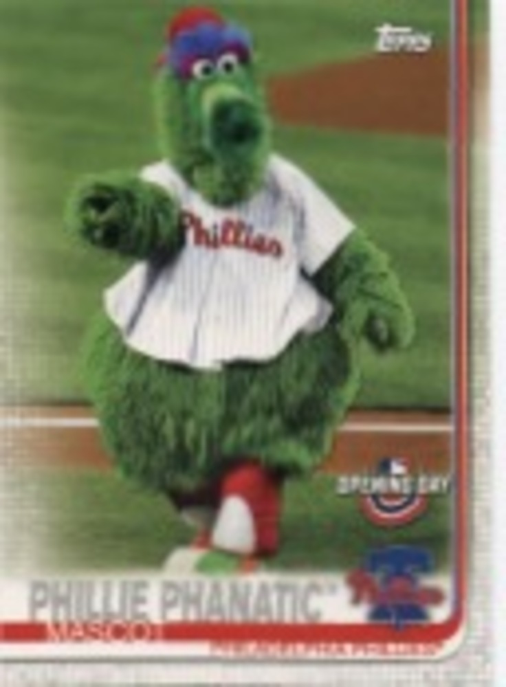 2019 Topps Opening Day Mascots #M21 Phillie Phanatic