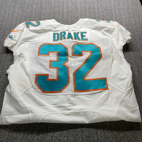 NFL - Dolphins Kenyan Drake Game Cut Jersey Size 52