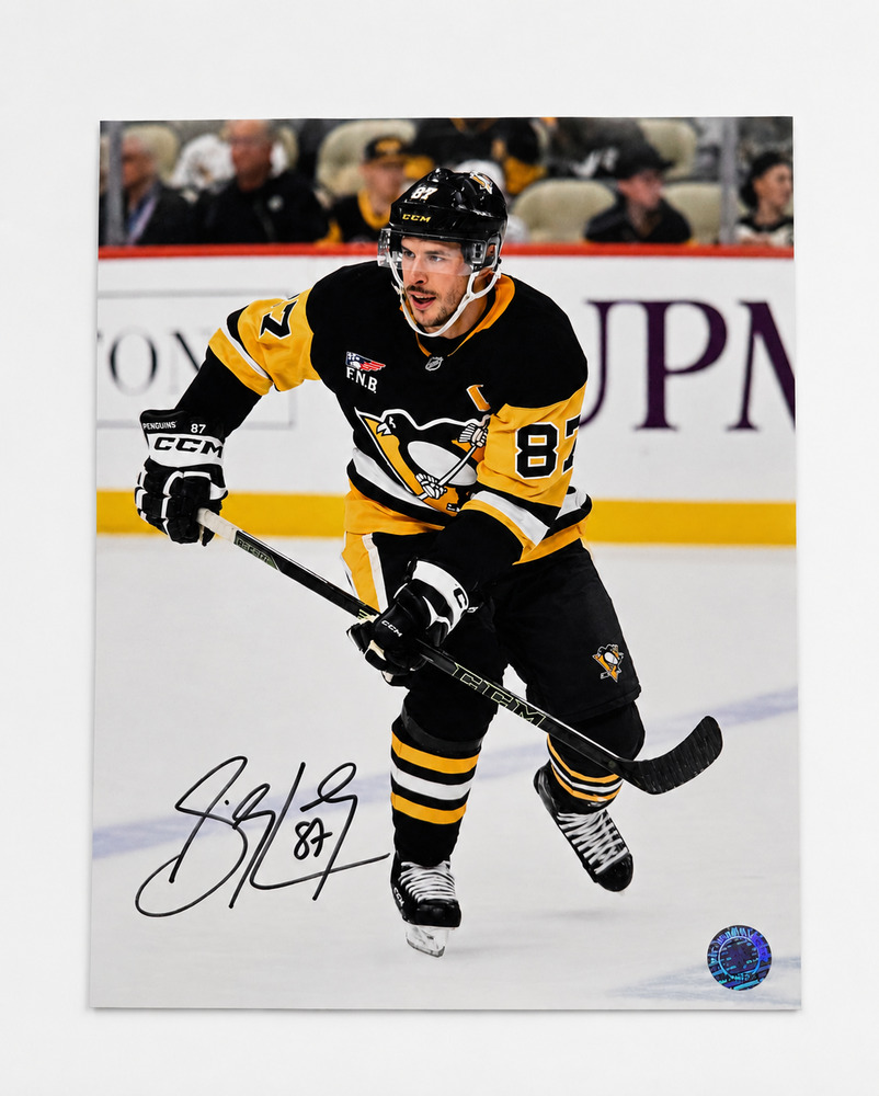 Sidney Crosby Signed Pittsburgh Penguins Photo