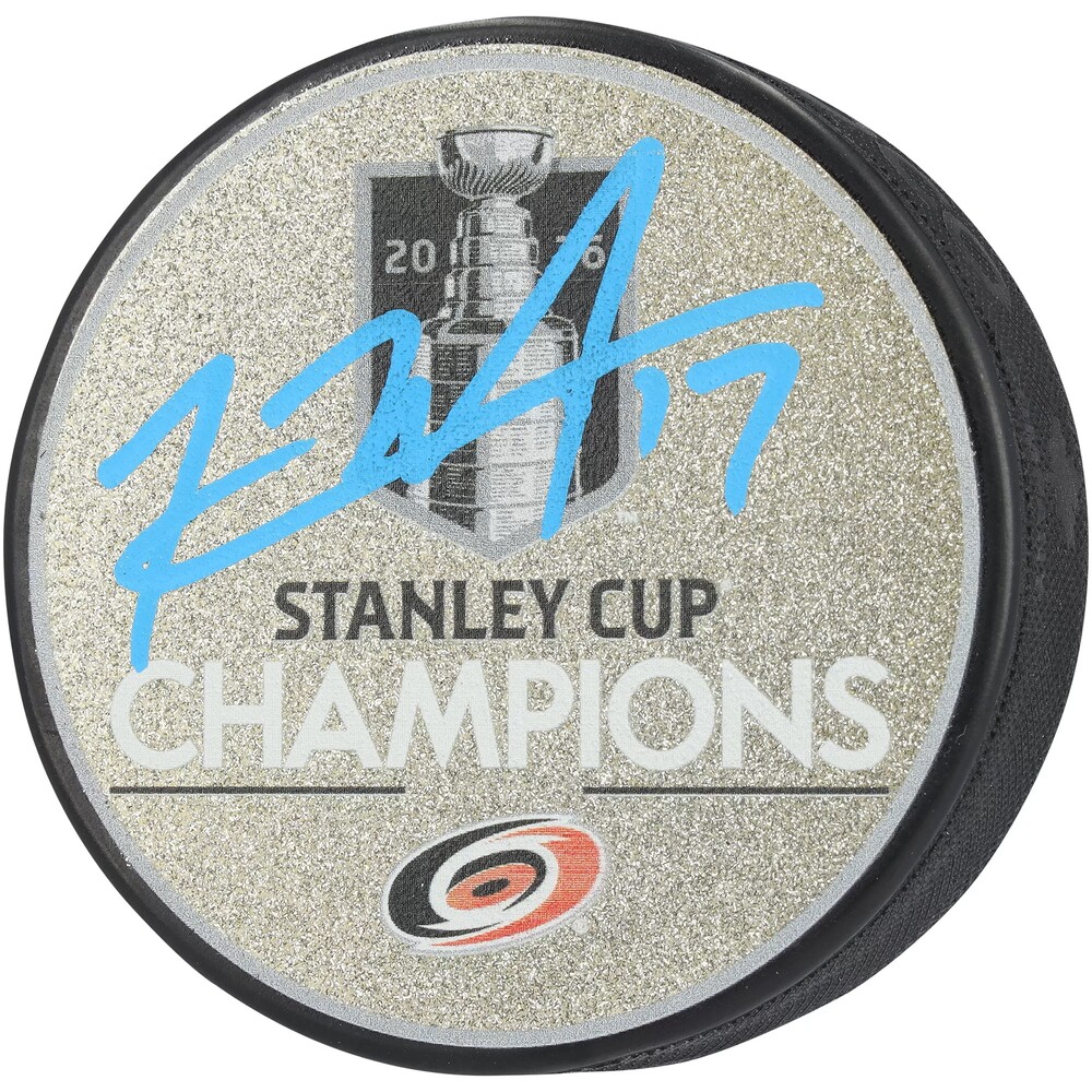 Rod Brind'Amour Carolina Hurricanes Autographed 2026 Stanley Cup Champions Glitter Hockey Puck