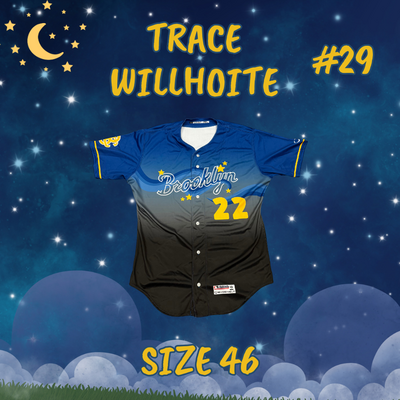 #29 Trace Willhoite Game Used Starry Night Jersey (Size 46)