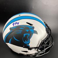 NFL - Panthers Jonathan Mingo Signed Lunar Eclipse Authentic Speed Helmet