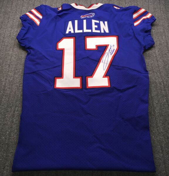 Bills - Josh Allen Signed Jersey Size 44