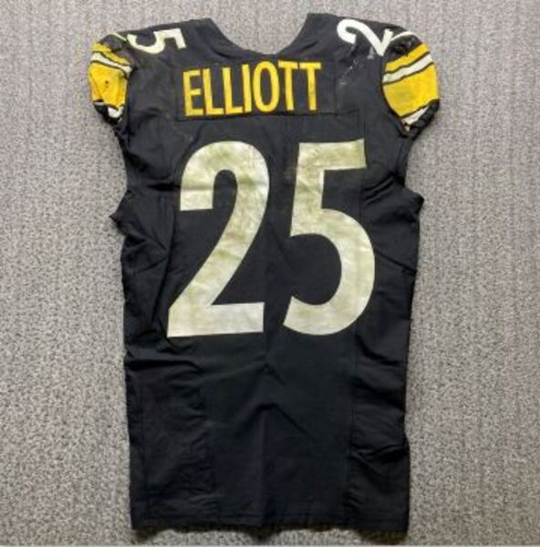 Crucial Catch - Steelers DeShon Elliott Game Used Jersey (10/6/2024) Siz...