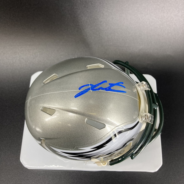 NFL - Eagles Jalen Carter Signed Flash Mini Helmet