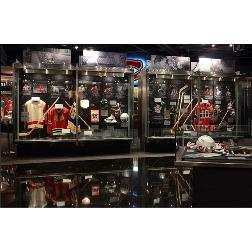 Bobby Orr NHL 100 Greatest Players Display Once on Exhibit in the