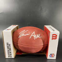 NFL - Commanders Kazmeir Allen Signed Authentic Football