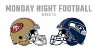 49ers vs Seahawks VIP MNF Experience - 2 Tickets  + Sideline Passes + Me...